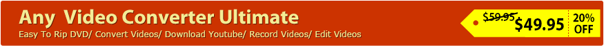 special offer of any video converter ultimate