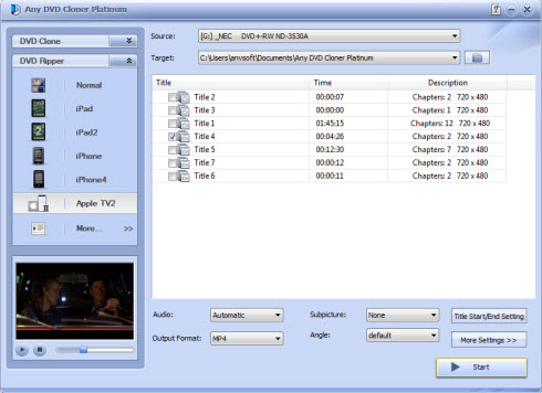 dvd cloner platinum - rip any dvd cloner platinum rip