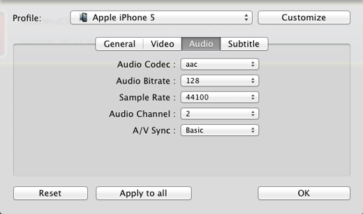 audio video converter mac
