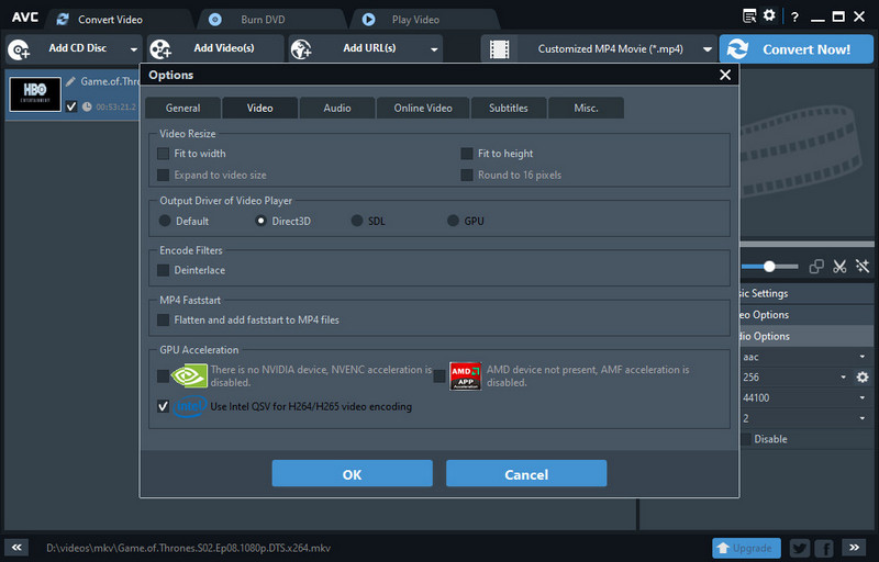 convert mkv to mp4 lossless