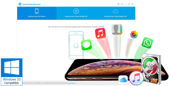 syncios data recovery backup location download recovery