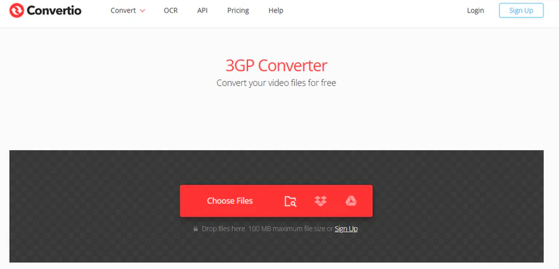 convertio 3gp converter