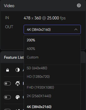 avclabs video settings