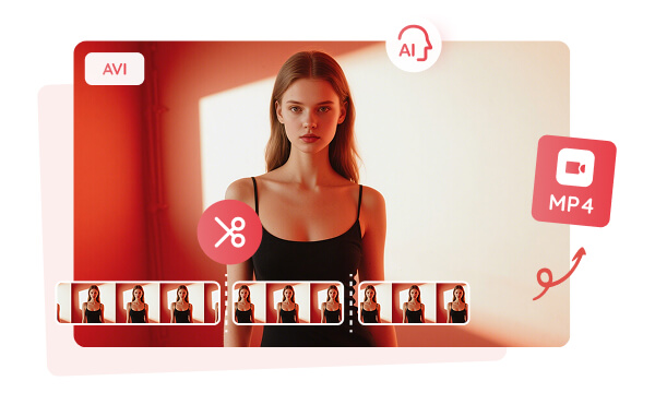 trim and convert avi videos
