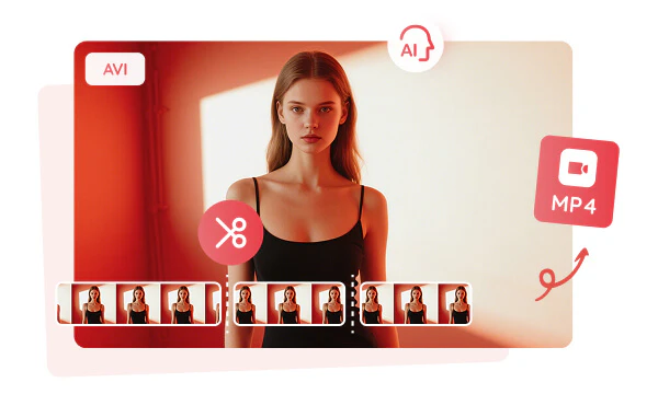 trim and convert avi videos