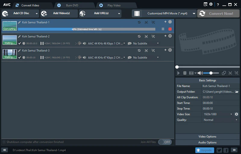 convert videos to mp4 for free