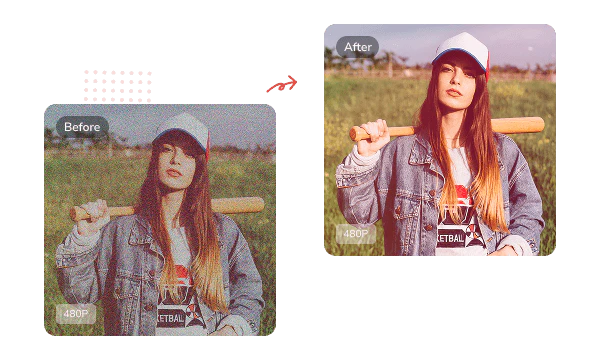 Denoise Low-Resolution Images Without Losing Quality