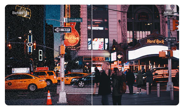 Remove Noise from Night Photography