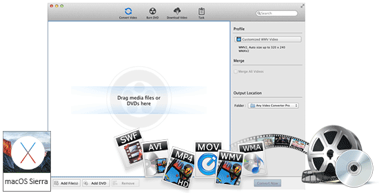 Any Video Converter Ultimate For Mac Mac動画変換 Mac Dvd変換 オンライン動画ダウンロード Mac デスクトップ録画