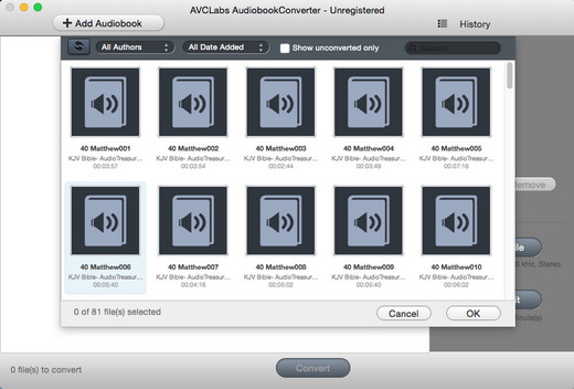 mac audiobook creator